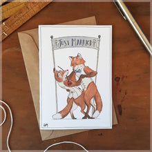 Foxy Wedding - Greeting Card