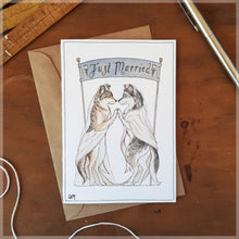 Wolfie Wedding - Greeting Card