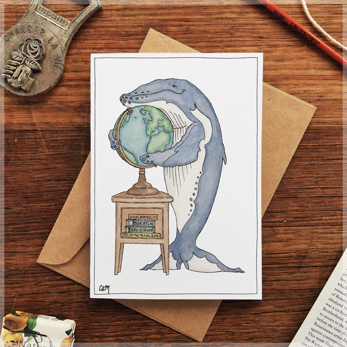 Blue's Planet - Greeting Card