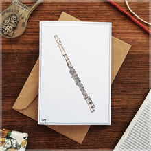Flute - Greeting Card