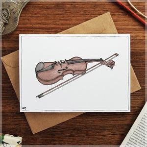 Violin - Greeting Card