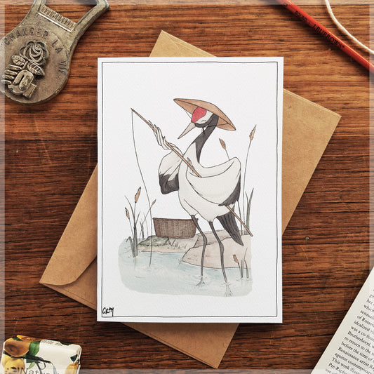 The First Catch - Greeting Card