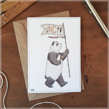 The Panda - Greeting Card