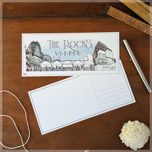 The Rocks Postcard