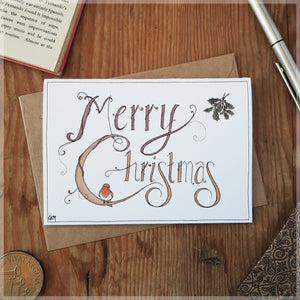 Christmas Robin - Christmas Card