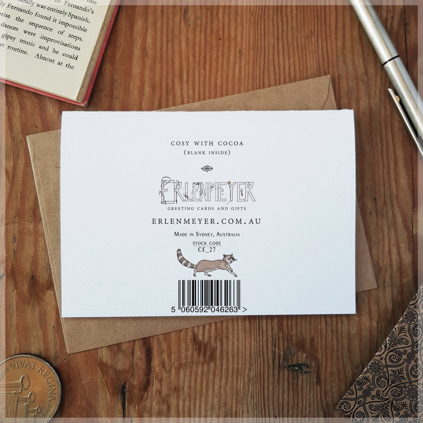 Cosy With Cocoa - Christmas Card